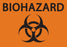 Zing Enterprises LLC Biohazard Signs - SIGN, BIOHAZARD, 7X10, SELF-ADHESIVE - 1912S