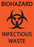 Zing Enterprises LLC Biohazard Infectious Waste Signs - SIGN, BIOHZ INFECTIOUS WASTE, 10X7, PL - 1915