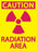 Zing Enterprises LLC Caution Radiation Area Signs - SIGN, CAUTION RADIATION AREA, 10X7, P - 1925