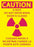 Zing Enterprises LLC Caution X-Ray Do Not Enter Bilingual Signs - SIGN, BILINGUAL AREA, CAUTN X-RAY, 10X7, PL - 1930