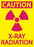 Zing Enterprises LLC Caution X-Ray Radiation - SIGN, CAUTION X-RAY RADIATION, 10X7, SA - 1934S