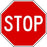 Zing Enterprises LLC Parking Lot Stop Sign - SIGN, TRAFFIC, STOP, 24X24 - 2341