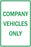 Zing Enterprises LLC Emergency and Authorized Vehicles Parking Signs - SIGN, COMPANY VEHICLES ONLY - 2470
