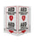 Zing Enterprises LLC AED V and L Projecting Signs - Bilingual Automated External Defibrillator Sign, V-Style, 11" x 11" - 2626