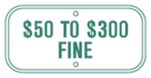 Zing Enterprises LLC Missouri Parking Signs - SIGN, MISSOURI, WHITE, 12X6 - 2694