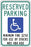 Zing Enterprises LLC Nevada Parking Signs - SIGN, HANDICAPPED PARKING, NEVADA - 2695