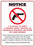 Zing Enterprises LLC Ohio No Concealed Weapons Signs - SIGN, CONCEALED CARRY, OHIO, 14X10, AL - 2805A