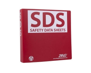 Zing Enterprises LLC SDS Binders - BINDER, SDS, 12 X 10.75 X 2.5 IN - 6031