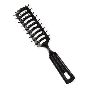 Medline Polyethylene Hair Brushes with Nylon Bristles - Adult Polyethylene Hair Brush, Vented, 7.25" - ZPC2200