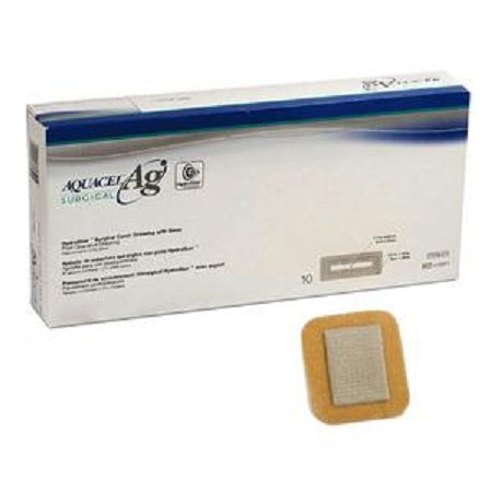 ConvaTec Aquacel Ag Surgical Wound Cover Dressing Grayline Medical ConvaTec Aquacel Ag Surgical Wound Cover Dressing Grayline Medical