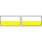 PDC Healthcare Thermal Transfer Labels - Thermal Transfer Labels, 1-7/8" x 7/8", Yellow Strip - CHMS4