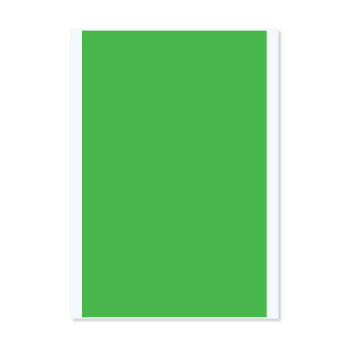PDC Healthcare Piggyback Thermal Labels - Piggyback Label, Green - PC6-PLA-G