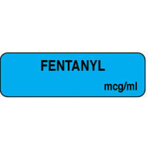 PDC Healthcare Fentanyl Labels - Fentanyl Label,