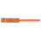 PDC Healthcare Safeguard 845 Wristbands - WRISTBAND, PRIMEBAND, 1.375"WIDE, ORANGE - 860-17-PDJ
