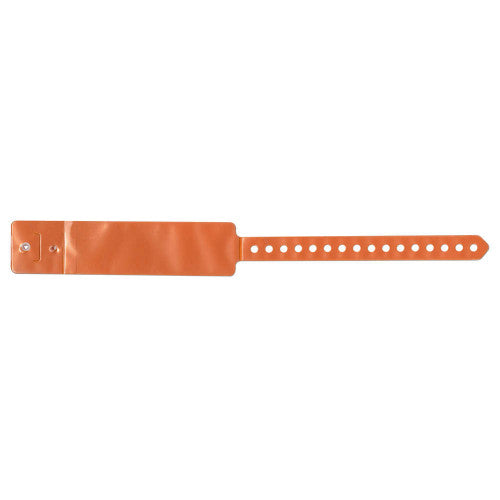 PDC Healthcare Safeguard 845 Wristbands - WRISTBAND, PRIMEBAND, 1.375"WIDE, ORANGE - 860-17-PDJ