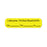 PDC Healthcare Permanent Paper Label - LABEL, LIDOCAINE, PAPER, YELLOW - MV02SY3656