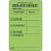 PDC Healthcare Respiratory Care Labels - Respiratory Care Department Label, Fluorescent Green, 3" x 2" - 59704641