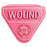 PDC Healthcare In-A-Snap Alert Clasps - BAND, CLASP, SJC ALERT, "WOUND", PINK - WBCLASP-WO7