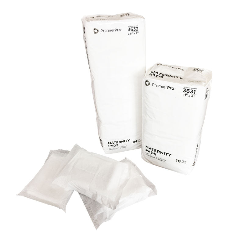 S2S Global Non-Sterile Maternity Pads - PAD, MATERNITY, 12X3IN - 3633