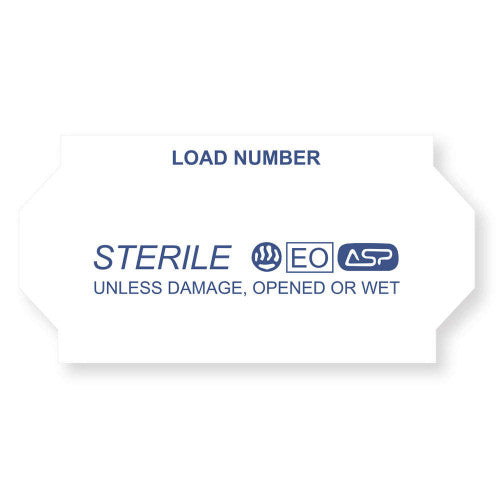 PDC Healthcare Sterrad Tyvek Labels for Meto Label Gun - Load Number Label, 1-1/32" x 5/8", 1, 125/Roll - NPT2157