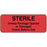 PDC Healthcare Permanent Paper Label - LABEL, "STERILE UNLESS PACKAGE", 2-1/4X7/8 - 59705155