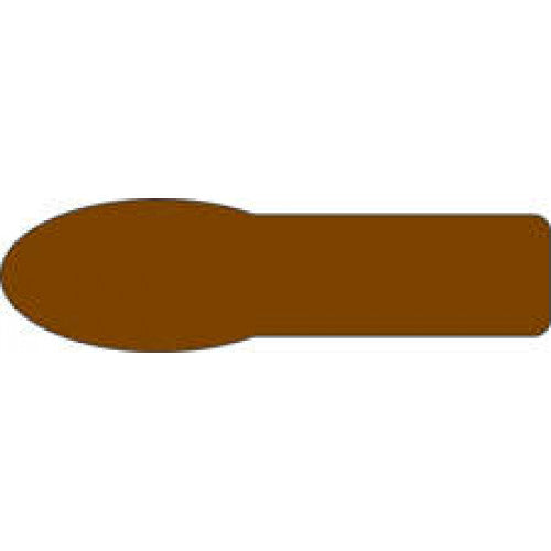 PDC Healthcare Spee-D-Flag Flags & Tags - LABEL, FLAG, SOLID, BROWN - SDF-3
