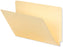 PDC Healthcare End Tab Divider Folders - End Tab Divider Folder, 3 & 5, 14 pt., Fastener Tab, Manila - ETF10