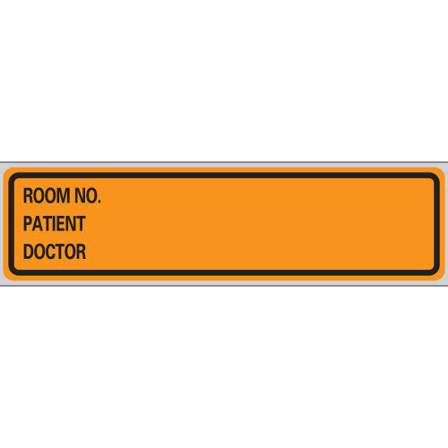 PDC Healthcare Pro-File Patient Chart Labels - Pro-File Patient Chart Label, Orange - NPF-2286-6