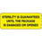 PDC Healthcare Permanent Paper Label - LABEL, 2-1/4X7/8, YELLOW, 1000/RL - 59705150