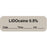 PDC Healthcare Lidocaine Labels - "Lidocaine, 0.5%," Tape Labels, 1-1/2" x 1/2", Gray, 1000/Roll - 59726607