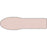 PDC Healthcare Spee-D-Flag Flags & Tags - LABEL, FLAG, SOLID, TAN - SDF-15