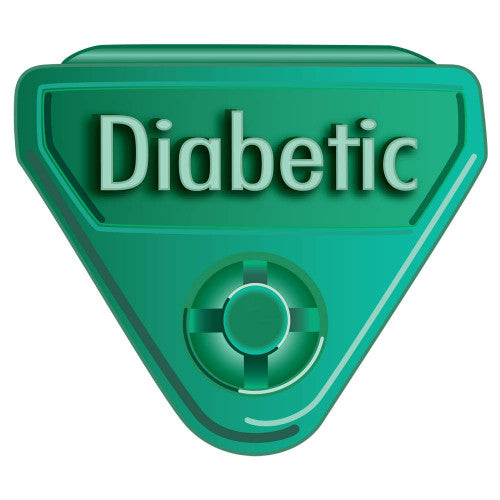 PDC Healthcare In-A-Snap Alert Band Clasps - In-A-Snap Alert Clasps, Diabetic, Green - WBCLASP-DB4