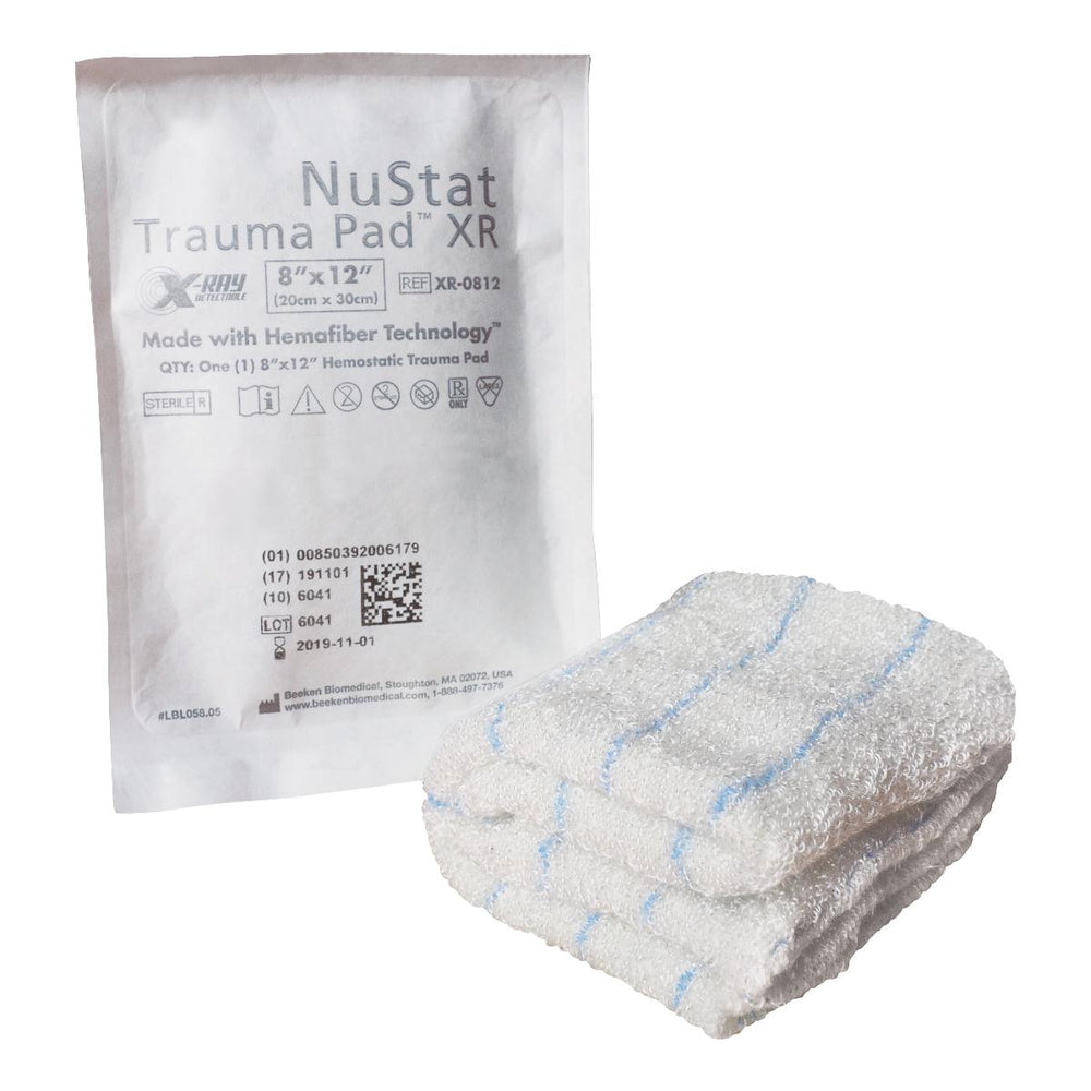 Milliken Nustat Trauma Pad - Nustat Trauma Pad, 8" x 12" - XR-0812
