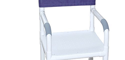 Mjm International Bariatric PVC Shower Chair (PVCM130C10) Flatstock Seat - SEAT, FLATSTOCK, FOR PVCM130C10 - R-130-F