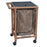 MJM PVC Woodtone Single Hampers - HAMPER, SINGLE, 25 GAL CAP, R BLUE MESH - WT218-S