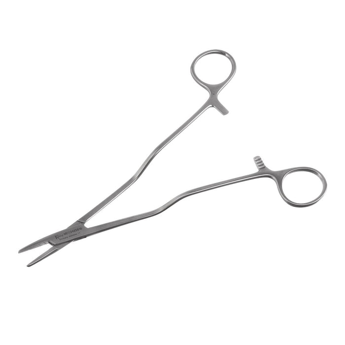 Medline Jacobsen Micro Needle Holders - Jacobson Micro Needle Holder with Lock, Round, Straight, 8" - MDG3456911