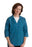 Medline Ladies Smock with Three-Quarter-Length Sleeves - Ladies Smock with 3/4 Length Sleeves, 65% Polyester/35% Cotton, Navy, Size M - MDT34NVYM