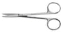 Medline Iris Straight Scissors - DBD-SCISSOR IRIS 4.5 STR HGS - DYNJ05058