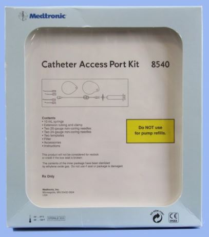 Medtronics Catheter Access Port Kits - KIT, CATHETER ACCESS PORT - 854 ...