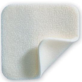 Molnlycke Mepilex Soft Foam Dressings - Mepilex Self-Adherent Soft Silicone and Absorbent Foam Dressing, 4" x 8" (10 x 20 cm) - 294299