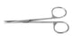 Medline Iris Ophthalmic Scissors - Supercut Iris Ophthalmic Scissors, 4.5" (12 cm) Length, Tungsten Carbide Curved, Sharp / Sharp, 30 mm Blade - MDS0839511