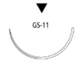 Medtronic Usa Velosorb Undyed Fast Braided Absorbable Suture - Velosorb Suture, Taper, Undyed, Size 3-0, 54", GS-11 - CV-931G