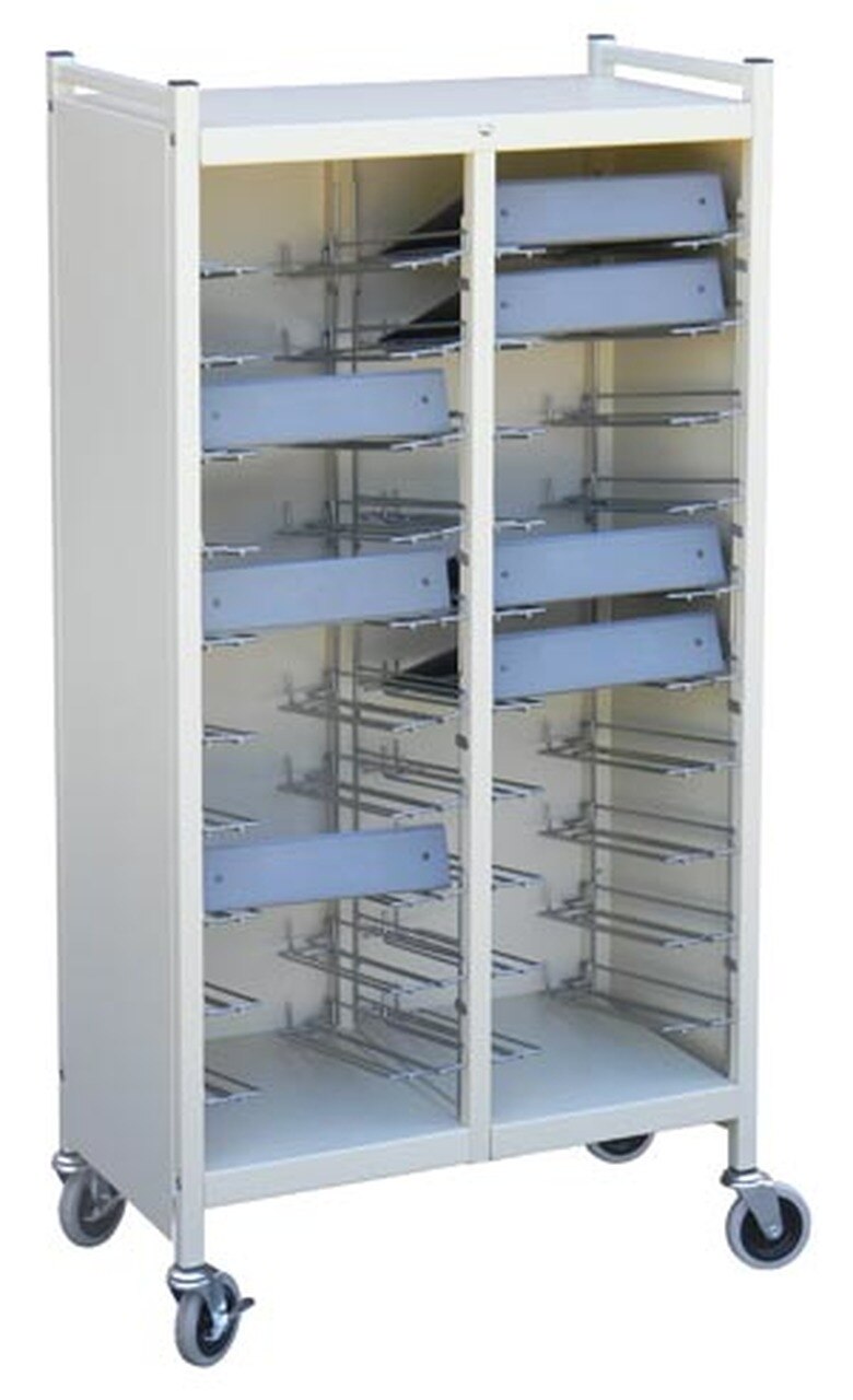 Omnimed Horizontal Cabinet Style Chart Racks - RACK, STORAGE, CABINET ...