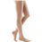 Medi Mediven Plus Compression Stocking Calf with Silicone Band, Open Toe, 20 to 30 mmHg, Size 5, Beige