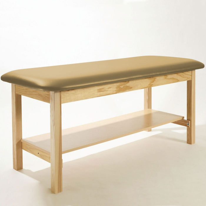 Metron Value Treatment Table with Open Shelf with Nose Cutout, Paper Holder and Cutter
