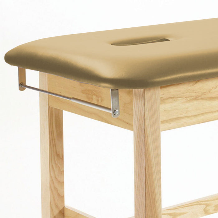 Metron Value Treatment Table with Open Shelf with Nose Cutout, Paper Holder and Cutter