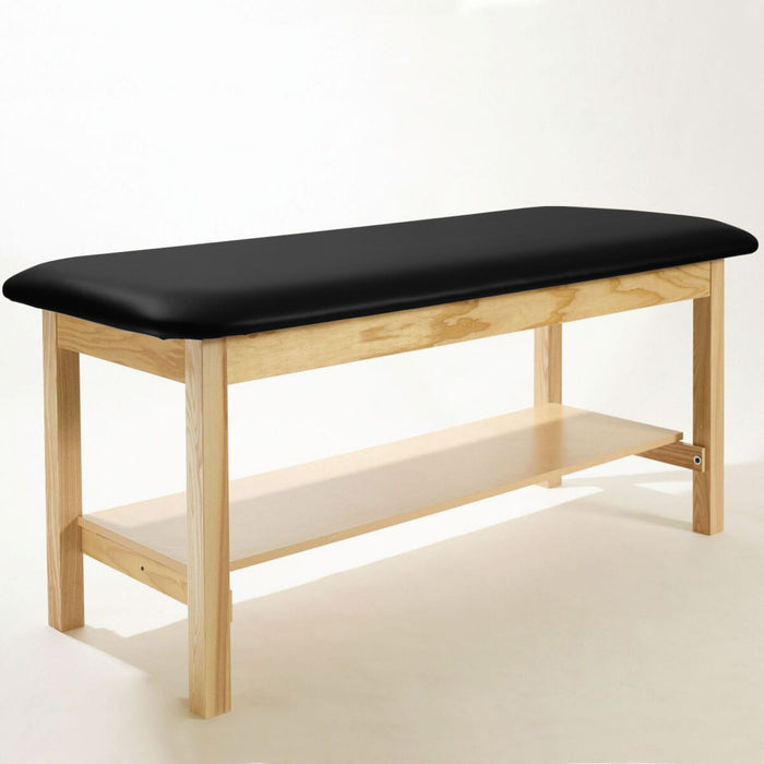 Metron Value Treatment Table with Open Shelf with Nose Cutout, Paper Holder and Cutter