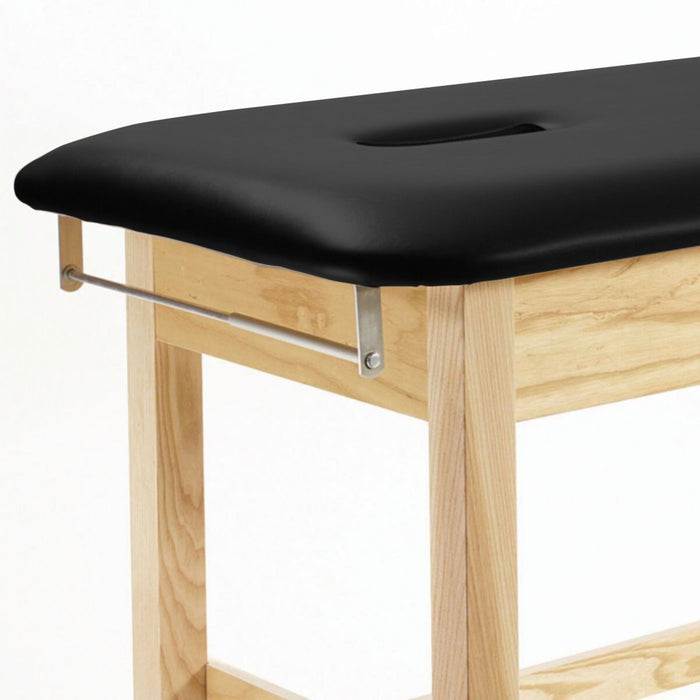 Metron Value Treatment Table with Open Shelf with Nose Cutout, Paper Holder and Cutter