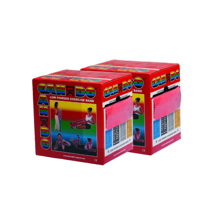 CanDo Bands - 100 Yard Roll Exercise Band Twin-Paks