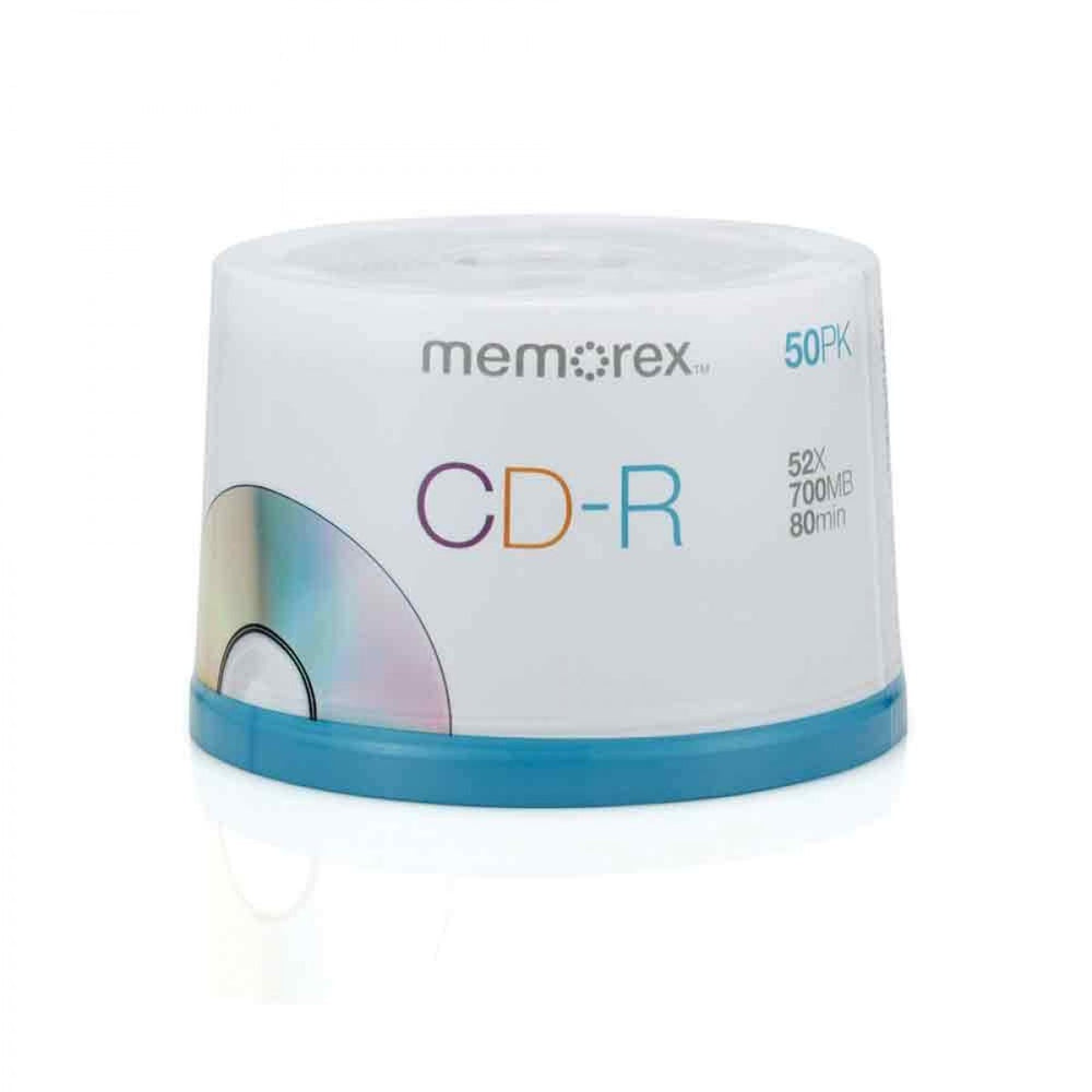 Memorex CD-RW Discs 10-Pack - 700MB/80min 4x Rewritable With Jewel Cases
